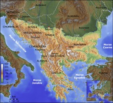 Pólwysep Bałkański : miejsce początków podbojów ziemi obiecanej w Europie.
